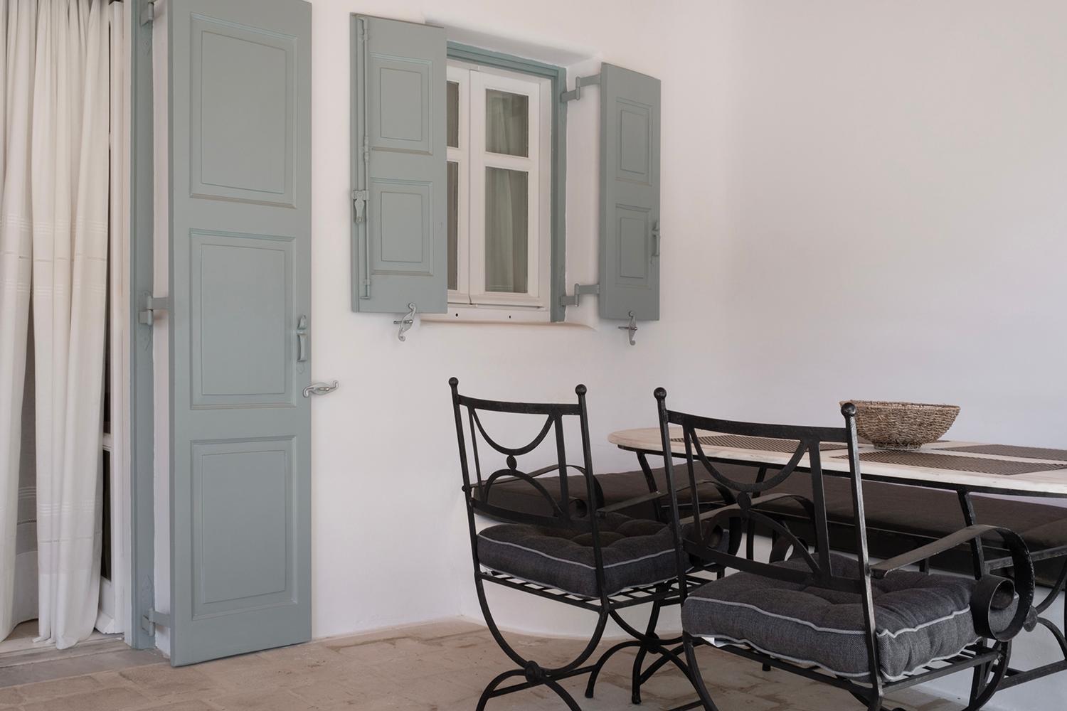Mykonian Style W Shared Pool Houses & Nighttime Security Guard Ornos  Exteriör bild